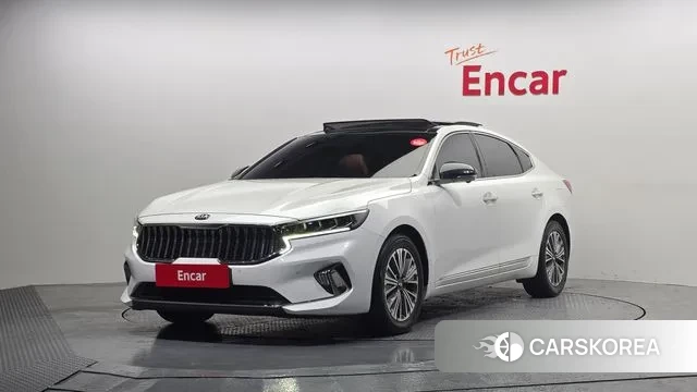 Kia K7 Premier Hybrid 2019 Белый из Кореи