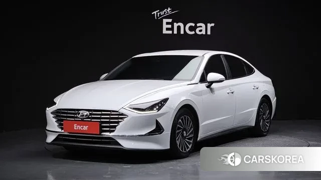 Hyundai Sonata Hybrid (DN8) 2021 Белый из Кореи