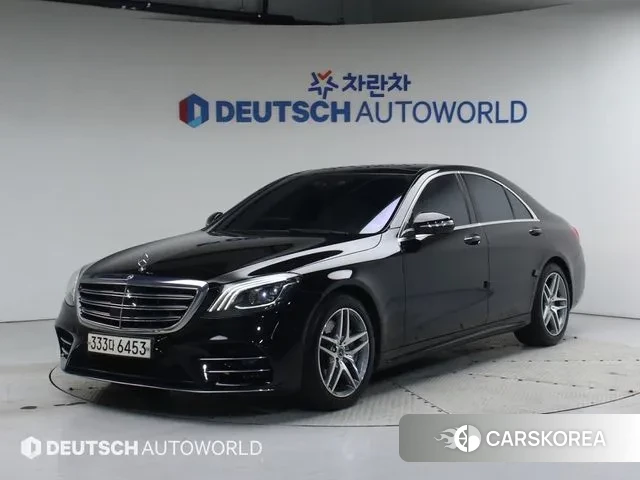 Mercedes-Benz S-Class W222 2020 Черный из Кореи