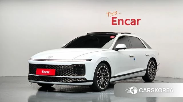 Hyundai Grandeur Hybrid (GN7) 2024 Белый из Кореи