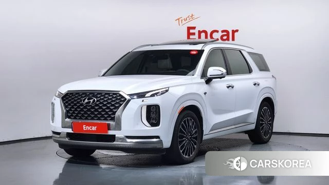 Hyundai Palisade 2021 Белый из Кореи