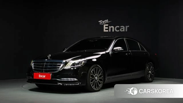 Mercedes-Benz S-Class W222 2020 Черный из Кореи
