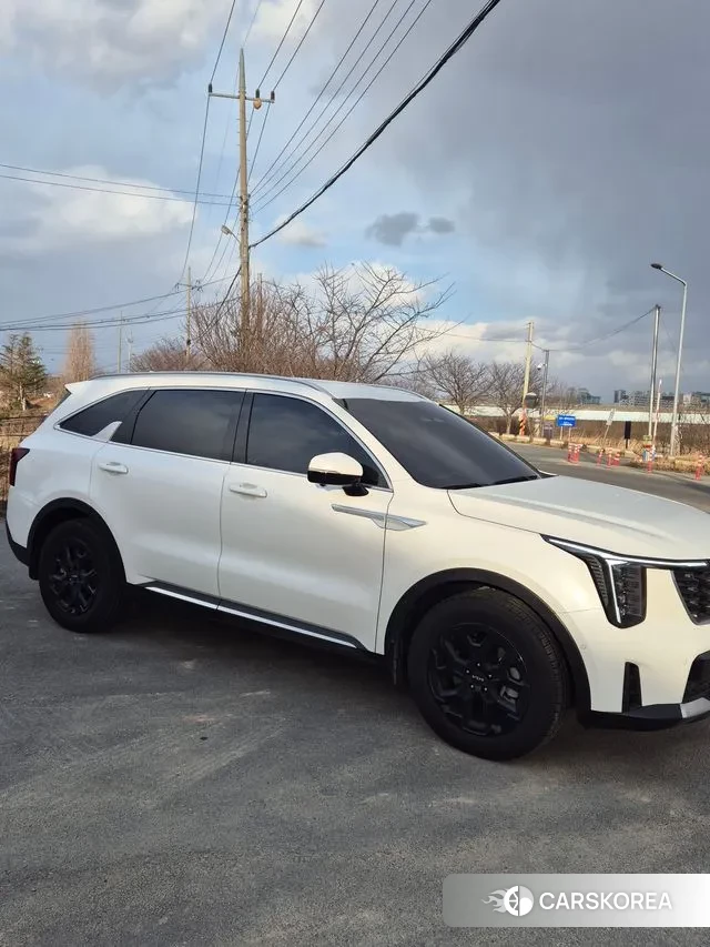 Kia The New Sorento 4th Generation 2024 Белый из Кореи