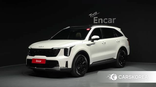 Kia The New Sorento 4th Generation 2024 Белый из Кореи