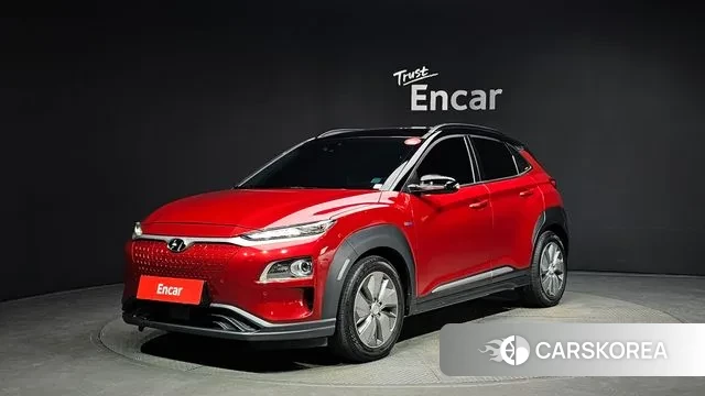 Hyundai Kona Electric 2019 Красный из Кореи