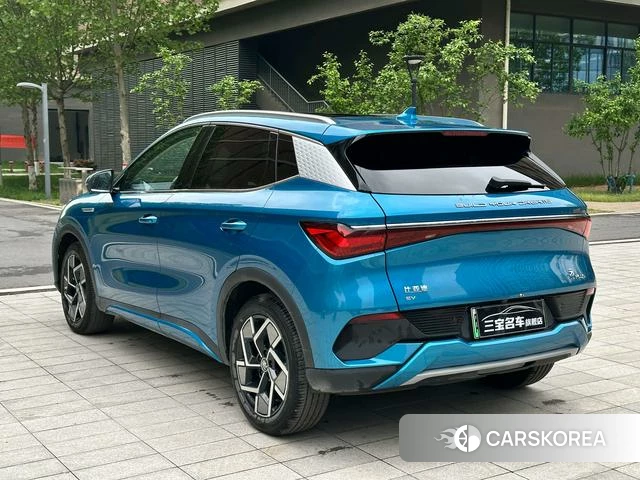 BYD Yuan PLUS 2024 Синий из Китая