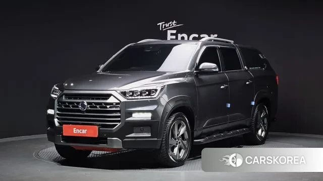 Ssangyong The New Rexton Sport 2024 Серый из Кореи