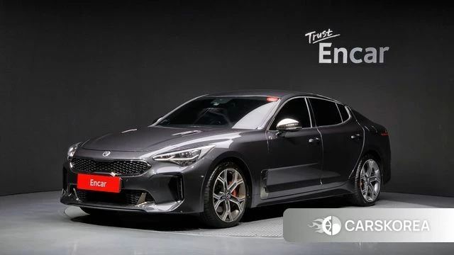 Kia Stinger 2019 Серый из Кореи