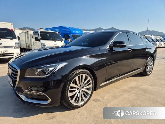 Genesis G80 2018 Черный из Кореи