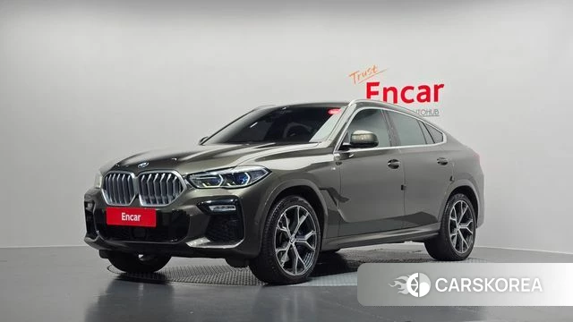 BMW X6 (G06) 2021 Серый из Кореи