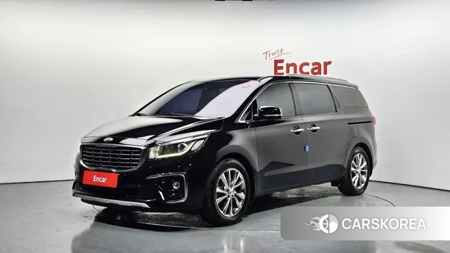 Kia The New Carnival 2019 Черный из Кореи