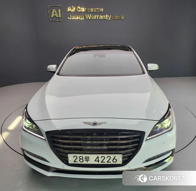 Genesis G80 2018 Белый из Кореи
