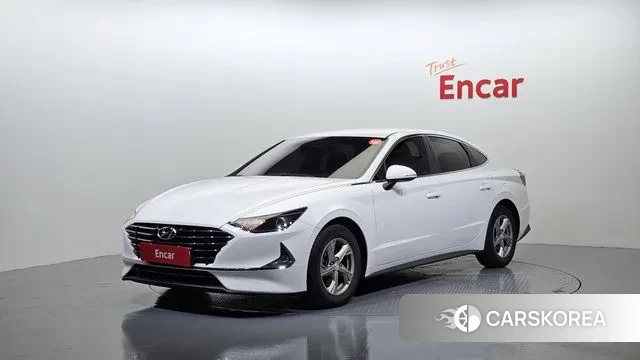 Hyundai Sonata (DN8) 2021 Белый из Кореи