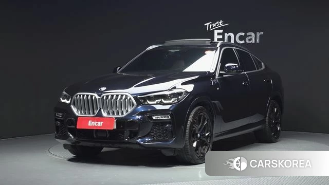 BMW X6 (G06) 2020 Синий из Кореи