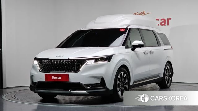 Kia Carnival 4th generation 2023 Белый из Кореи