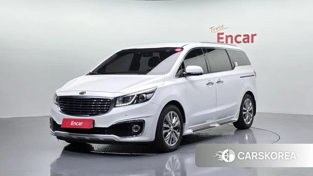 Kia All New Carnival 2018 Белый из Кореи