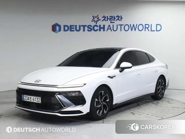 Hyundai Sonata D Edge (DN8) 2023 Белый из Кореи