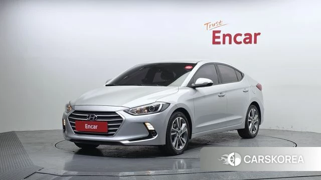 Hyundai Avante AD 2018 Серебряный из Кореи