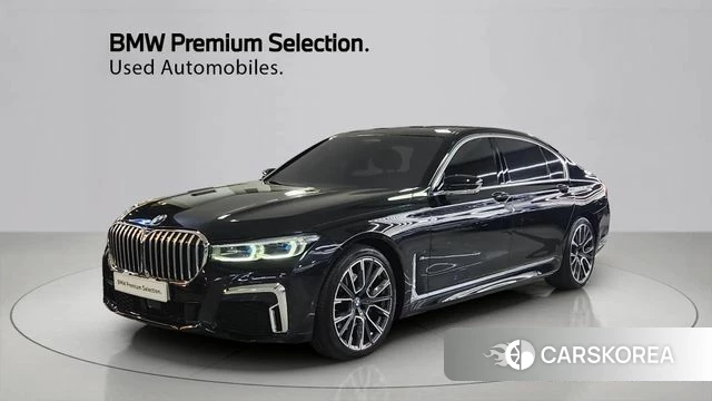 BMW 7 Series (G11) 2022 Черный из Кореи