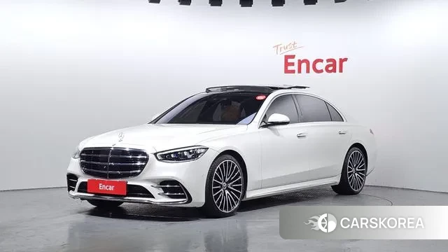 Mercedes-Benz S-Class W223 2021 Белый из Кореи