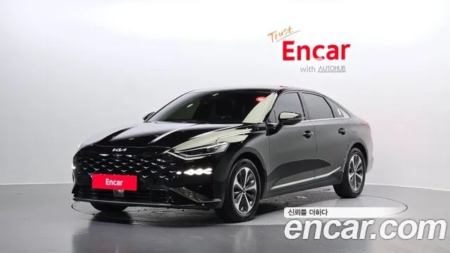 Kia K8 Hybrid 2022 Черный из Кореи