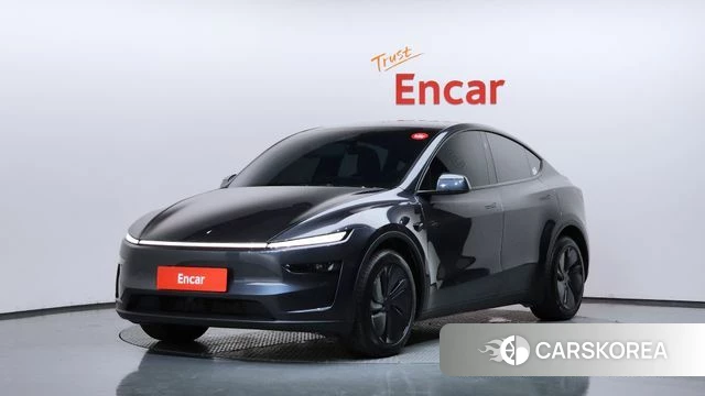 Tesla Model Y 2025 Синий из Кореи