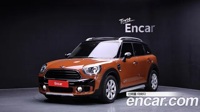 Mini Cooper D Countryman 2018 Коричневый из Кореи