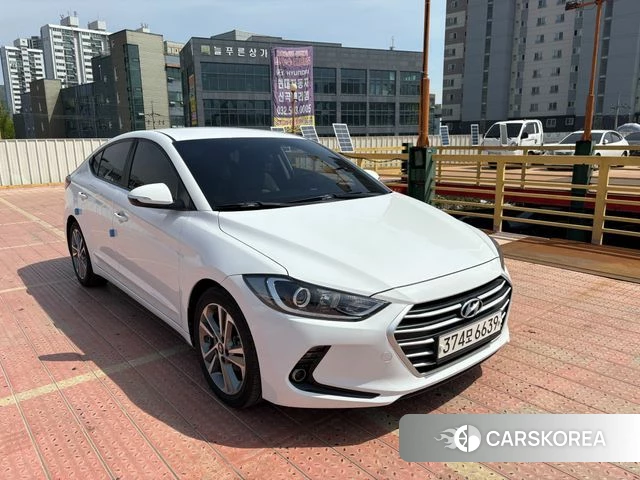 Hyundai Avante AD 2018 Белый из Кореи