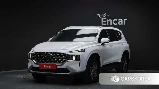 Hyundai The New Santa Fe 2022 Белый из Кореи