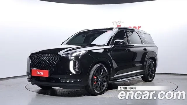 Hyundai Palisade 2021 Черный из Кореи