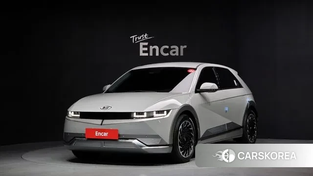 Hyundai Ionic 5 2022 Серебристо-серый из Кореи