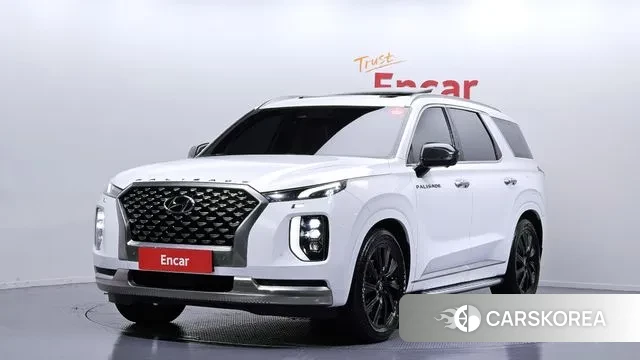 Hyundai Palisade 2021 Белый из Кореи