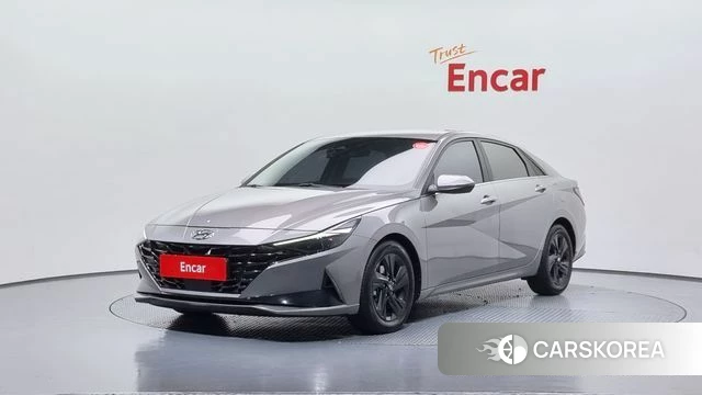 Hyundai Avante (CN7) 2020 Серебряный из Кореи