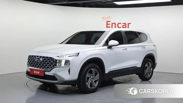 Hyundai The New Santa Fe 2021 Белый из Кореи