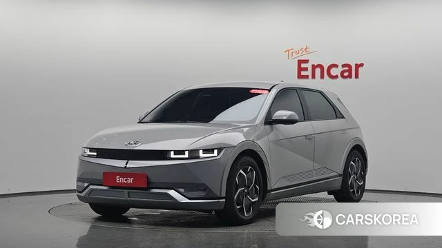 Hyundai Ionic 5 2022 Серебристо-серый из Кореи
