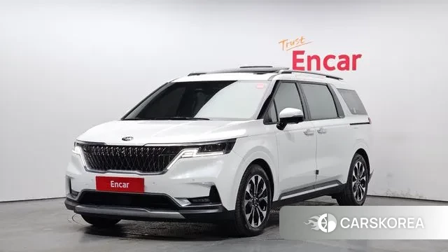 Kia Carnival 4th generation 2020 Белый из Кореи