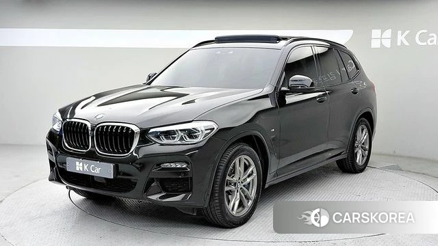 BMW X3 (G01) 2021 Черный из Кореи
