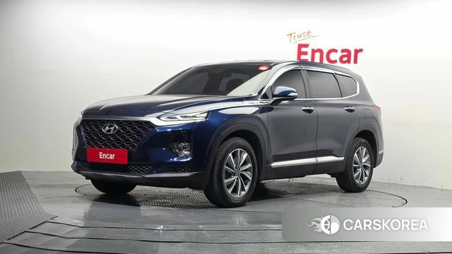 Hyundai Santa Fe TM 2019 Синий из Кореи