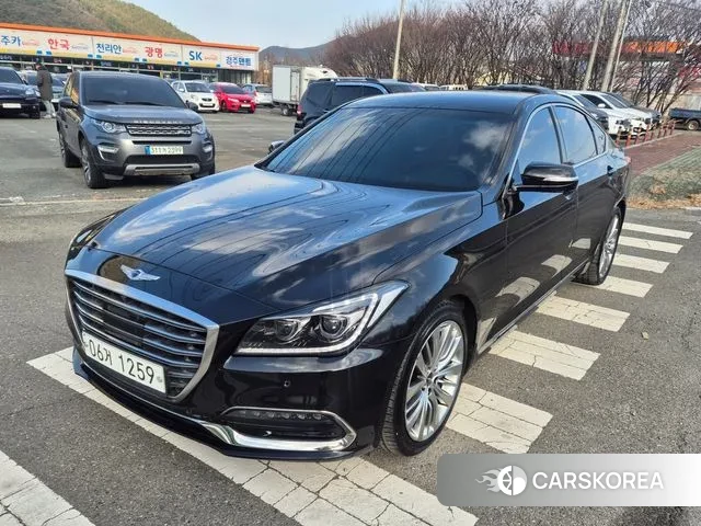 Genesis G80 2018 Черный из Кореи