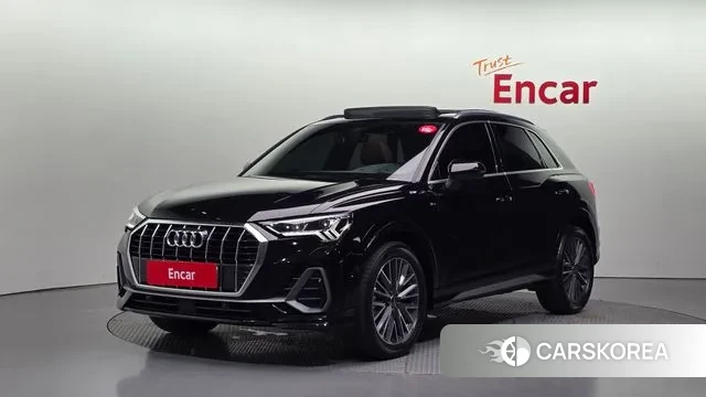 Audi Q3 (F3) 2022 Черный из Кореи