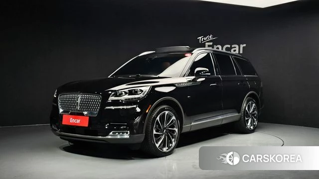 Lincoln Aviator 2nd generation 2023 Черный из Кореи