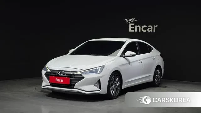 Hyundai The New Avante AD 2019 Белый из Кореи