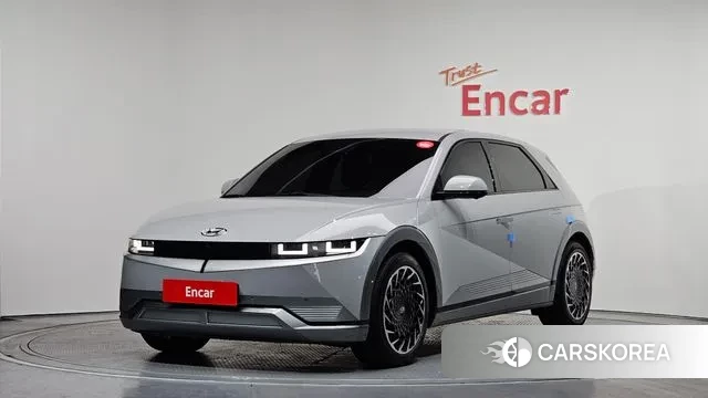 Hyundai Ionic 5 2021 Серебристо-серый из Кореи