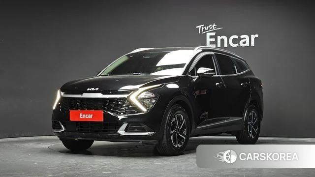 Kia Sportage 5th Generation Hybrid 2021 Черный из Кореи