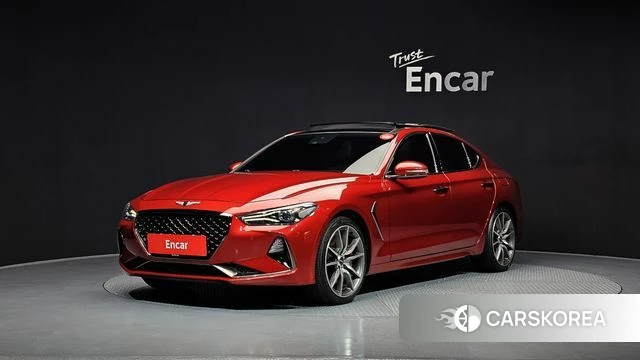 Genesis G70 2019 Красный из Кореи