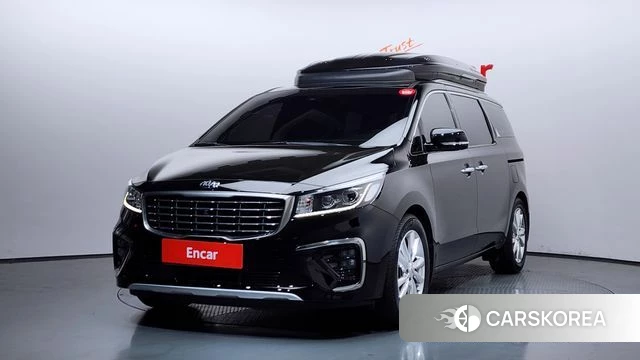 Kia The New Carnival 2019 Черный из Кореи