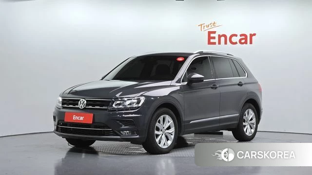 Volkswagen Tiguan second Generation 2018 Серый из Кореи