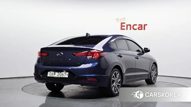 Hyundai The New Avante AD 2019 Синий из Кореи
