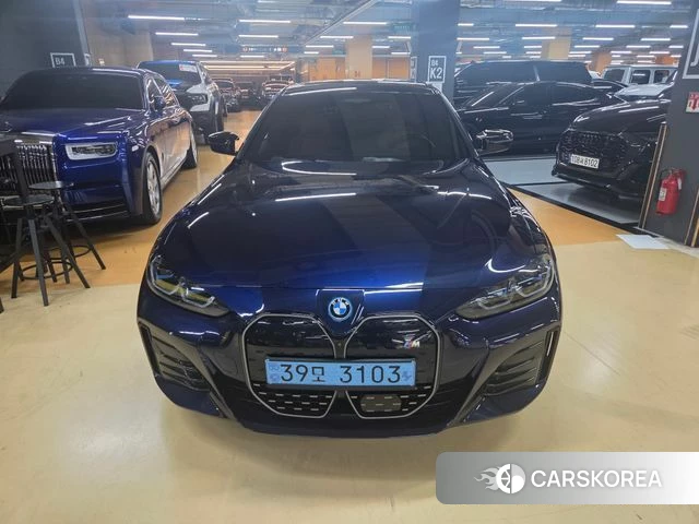 BMW i4 2022 Синий из Кореи