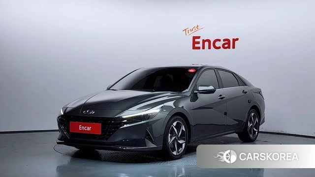 Hyundai Avante (CN7) 2020 Серый из Кореи